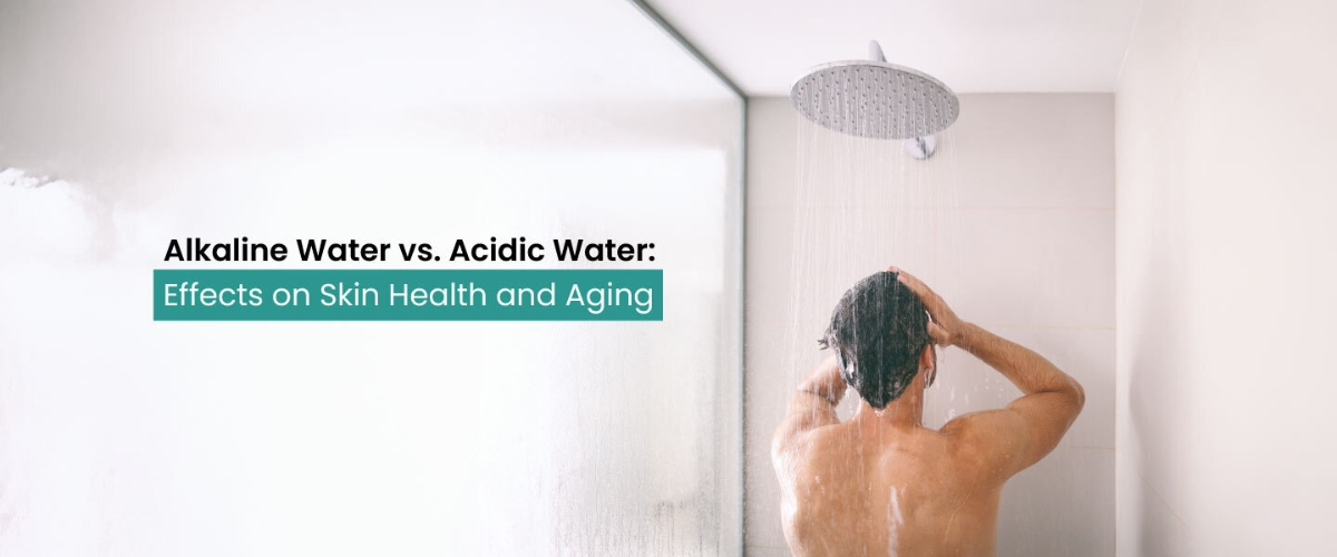 alkaline water vs acidic water comparison chart pH level scale for drinking water explained benefits of alkaline water for health infographic acidic water side effects on human body healthy drinking water pH balance illustration