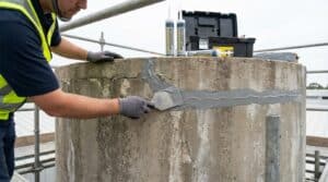 Overhead water tank leakage solution for preventing water damage, mold growth, and structural issues in buildings.