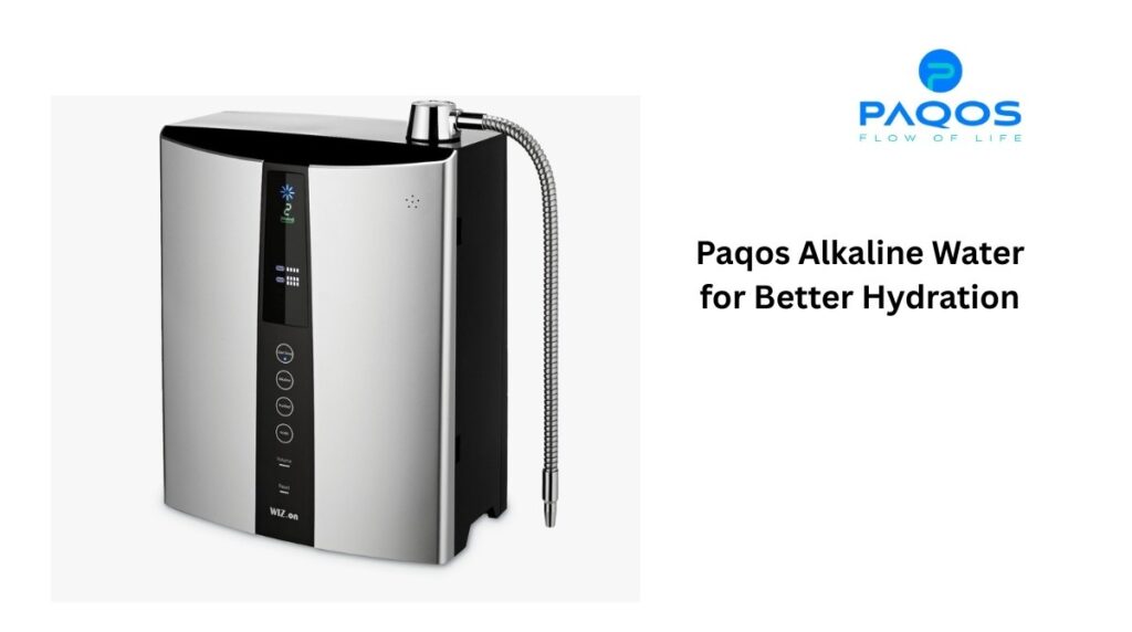 Paqos Alkaline Water for Better Hydration