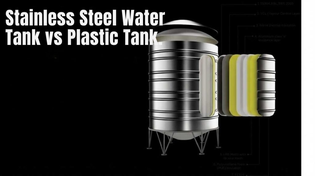 Stainless Steel Water Tank vs Plastic Tank.