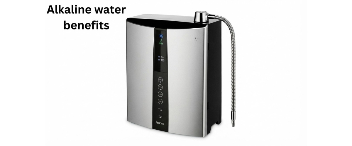 Best alkaline water benefits with modern alkaline water purifier Top alkaline water benefits explained with advanced water ionizer machine Alkaline water purifier showing health benefits of alkaline drinking water Best alkaline water benefits for health with smart water filtration system Alkaline water machine highlighting benefits of drinking alkaline water daily