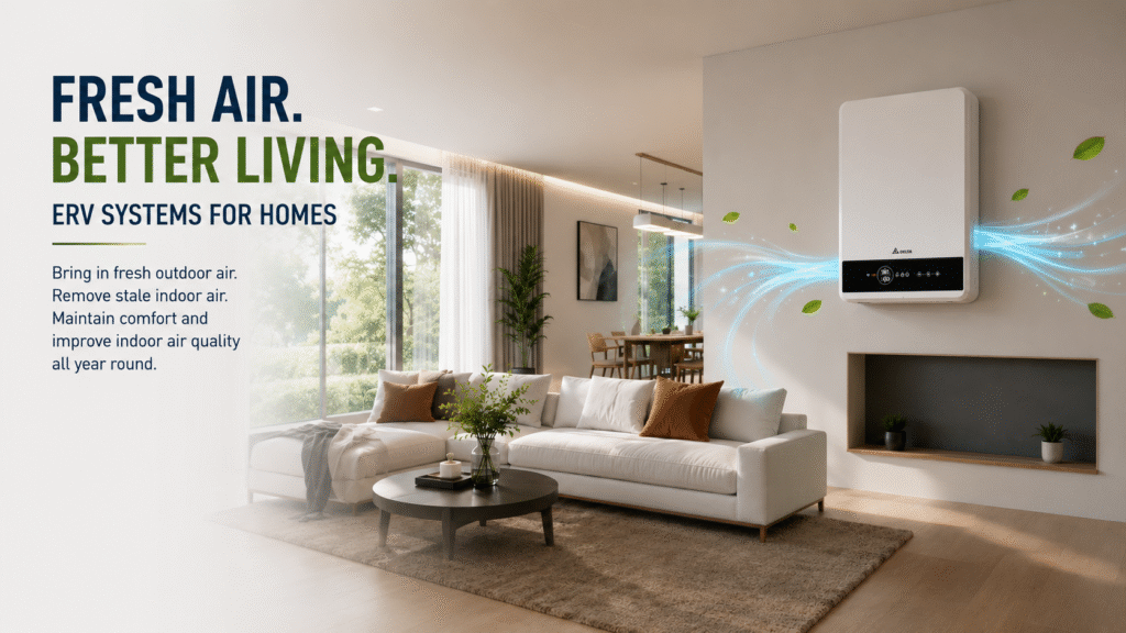 ERV System For Homes