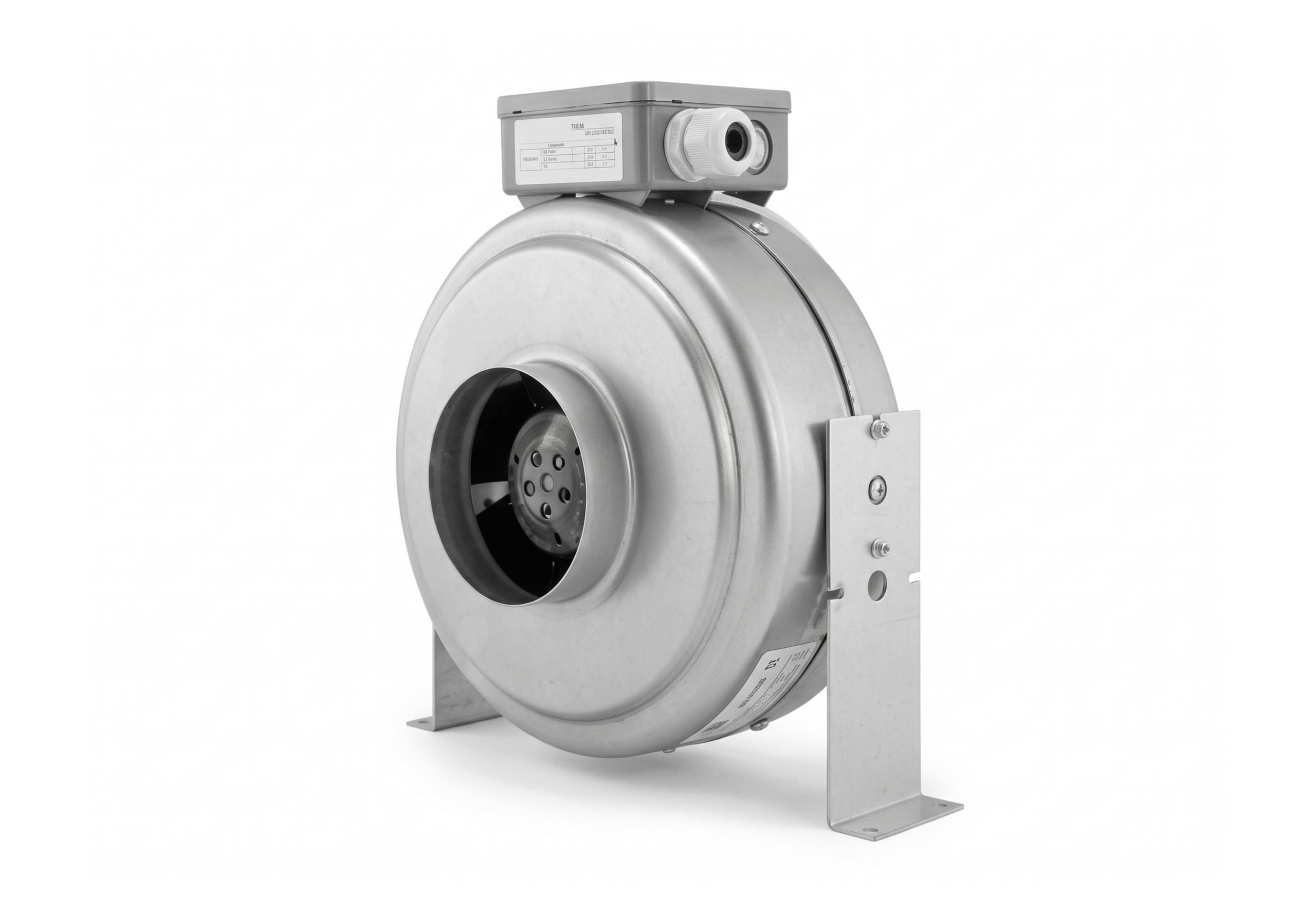 PAQOS HITI Superflo duct mounted in-line centrifugal fan