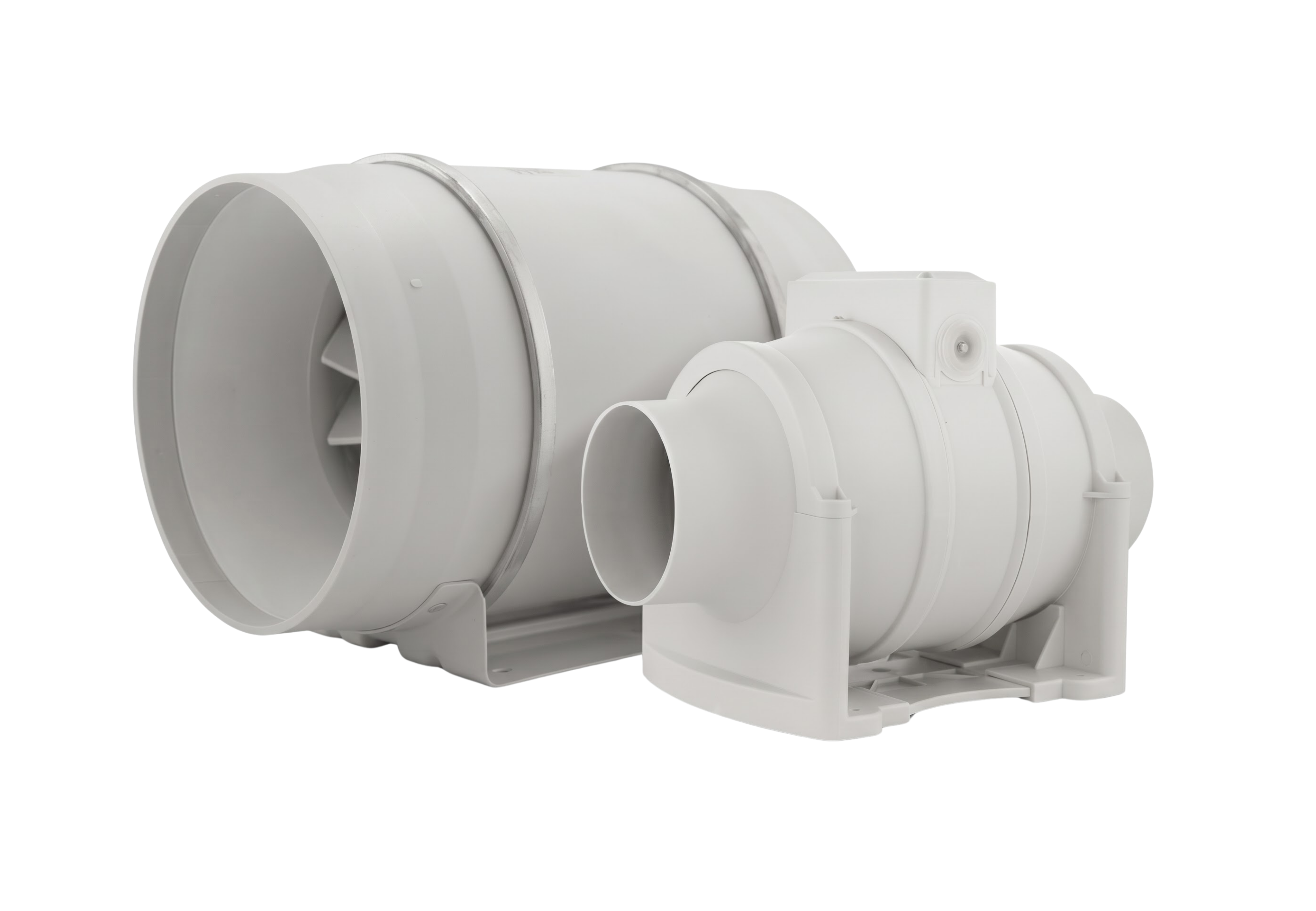 IMF Cyclonic Series in-line mixed flow fan
